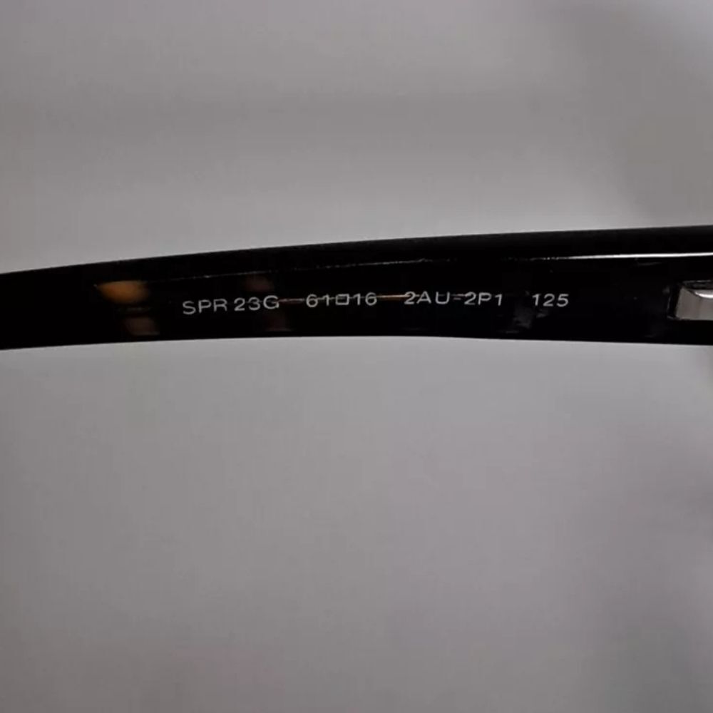 Prada Dark Rectangular Sunglasses With Case - image 4